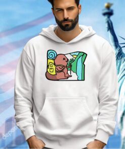 Marmota oregon hiking beaver T-shirt