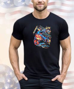 Mega Man rush cycle shirt