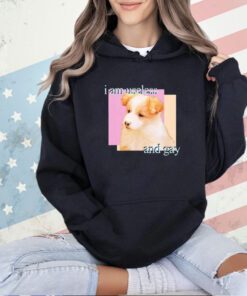 Men’s dog I am useless and gay T-shirt