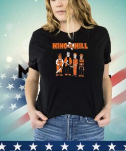 Michael Myers Jason Voorhees Freddy Krueger Leatherface king of the kill shirt