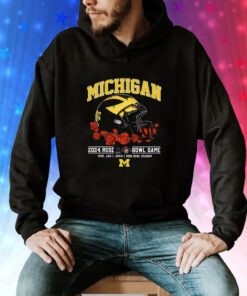 Michigan 2024 Rose Bowl Game Mon Jan 1 2024 Rose Bowl Stadium Hoodie