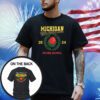 Michigan Rose Bowl 2024 CFP Semi Vintage Flower Shirt