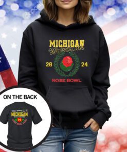 Michigan Rose Bowl 2024 CFP Semi Vintage Flower TShirts
