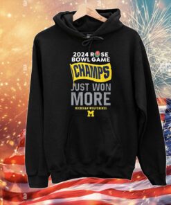 Michigan Rose Bowl Champions 2024 Just Won More T-Shirts