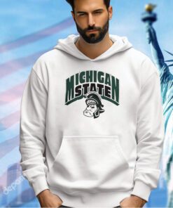 Michigan State Spartans retro logo T-shirt