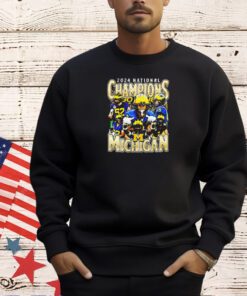 Michigan Wolverines 2024 National Champion Michigan T-shirt