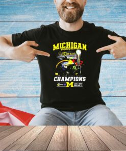 Michigan Wolverines 2024 college football national champions T-shirt