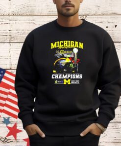Michigan Wolverines 2024 college football national champions T-shirt