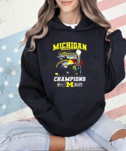 Michigan Wolverines 2024 college football national champions T-shirt