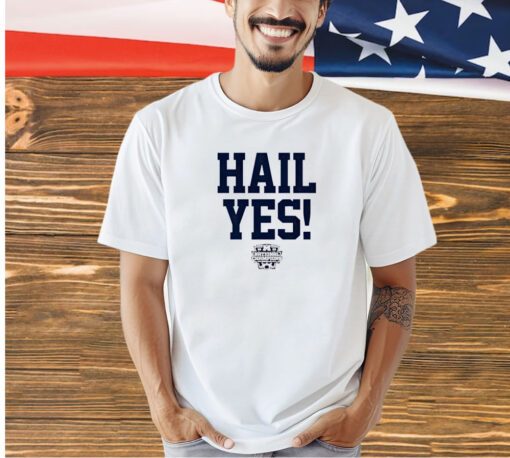 Michigan Wolverines Hail Yes National Champions T-shirt