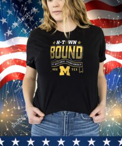 Michigan Wolverines Jordan Brand College Football Playoff 2024 National Championship Game Shirt