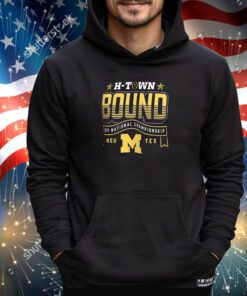 Michigan Wolverines Jordan Brand College Football Playoff 2024 National Championship Game Shirt