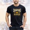 Michigan Wolverines Playoff 2024 Rose Bowl Champions Score shirt