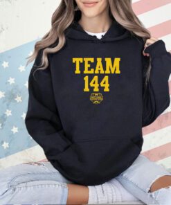 Michigan Wolverines Team 144 National Champions T-shirt