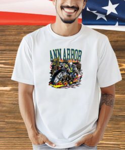 Michigan Wolverines football ann arbor vintage T-shirt