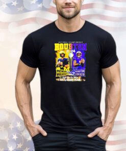 Michigan Wolverines vs Washington Huskies National Championship 2024 NRG stadium Texas shirt