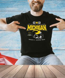 Michigan Wolvines 2024 CFP National Championship T-shirt