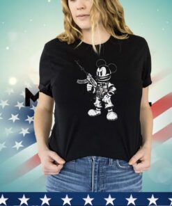 Mickey Mouse Steamboat’ with gun 2a willie shirt