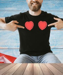 Miranda Harrison The Doily Hearts T-Shirt