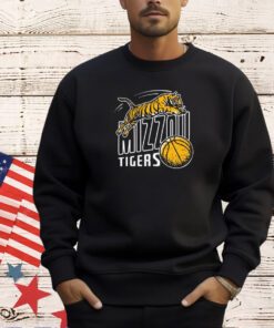 Mizzou Tigers basketball logo vintage T-shirt