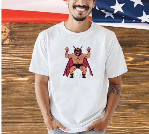 Mothman luchador T-shirt