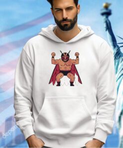 Mothman luchador T-shirt