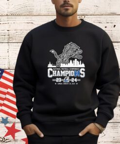NFC Champions 2023 2024 Detroit Lions T-shirt