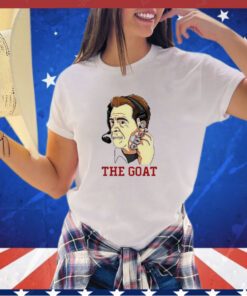 Nick Saban the goat shirt