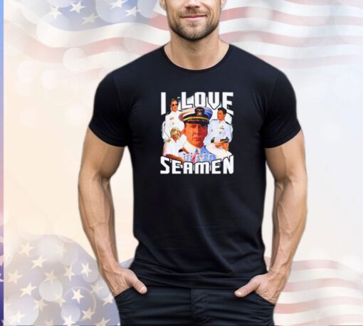 Nicolas Cage I love Seamen shirt