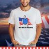 Official George W. Bush now watch this drive USA flag shirt