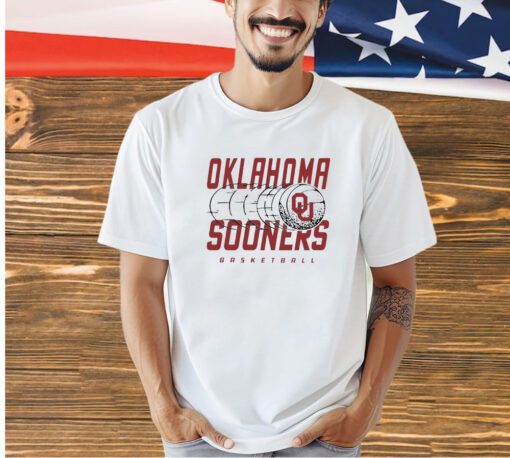 Oklahoma Sooners basketball logo T-shirt