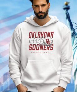 Oklahoma Sooners basketball logo T-shirt