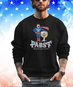 Pabst Cool Blue What’ll You Have Shirt