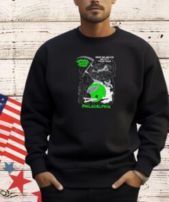Philadelphia Eagles now or never we fly together under dog shirt