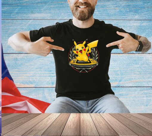Pikachu Pokemon gamer T-shirt