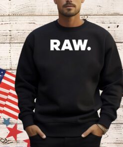 R-truth wearing holorn raw T-shirt