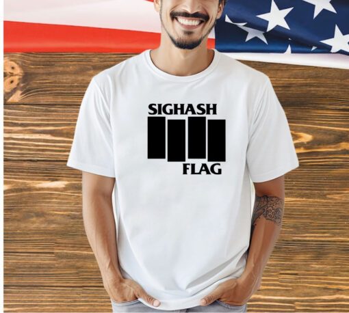 Sighash flag T-shirt