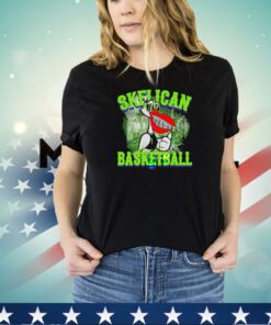 Skelican basketball shirt