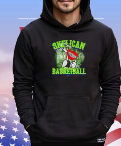 Skelican basketball shirt