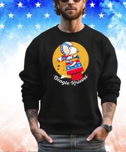 Snoopy Peanuts Beagle knievel shirt