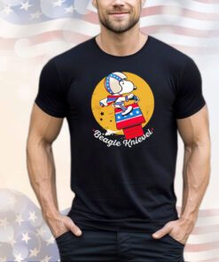 Snoopy Peanuts Beagle knievel shirt