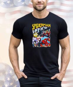 Spiderman VS Venom comic shirt