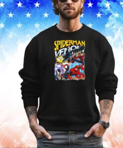 Spiderman VS Venom comic shirt