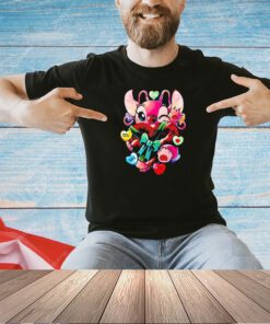 Stitch Angel Valentine’s day T-shirt