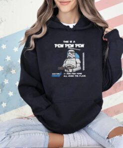 Stormtrooper this is a pew pew pew it pew pew pews all over the place know your weapons T-shirt