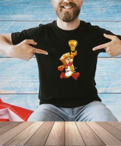 Super Mario Bros X Monty Python X the Holy Grail Mario as King Arthur Super Grail Bros T-shirt