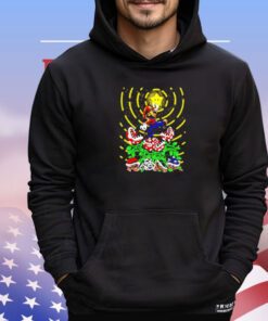 Super Mario Bros jumpman star shirt