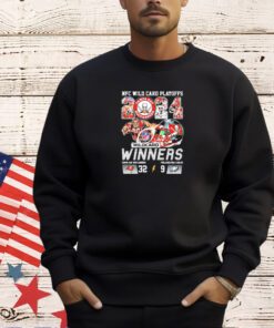 Tampa Bay Buccaneers 2024 NFC Wild Card Playoffs Wildcard Winners T-shirt