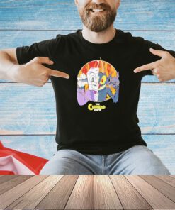 The Cuphead Show King Dice And The Devil Split T-shirt