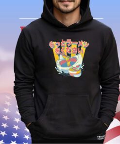 This hungry shark wants more ramen shirt